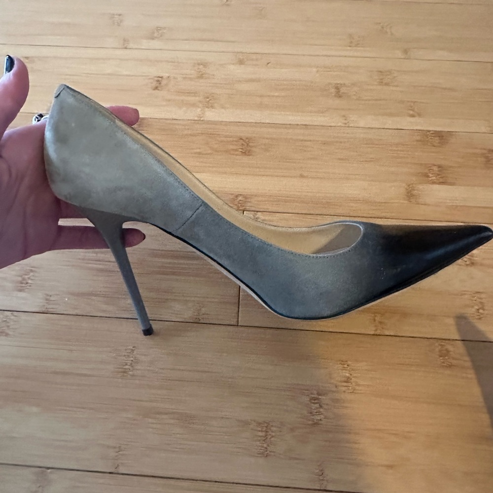 Jimmy Choo 2 tone stilleto pumps